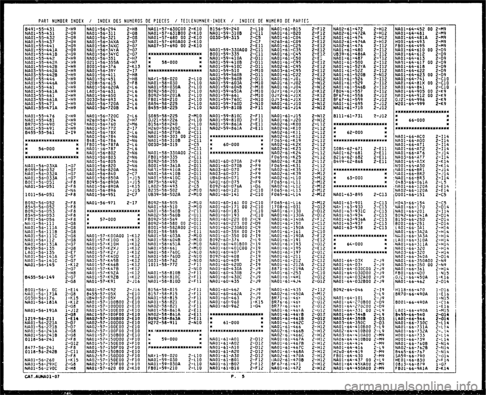 MAZDA MX-5 1990  Workshop Manual 