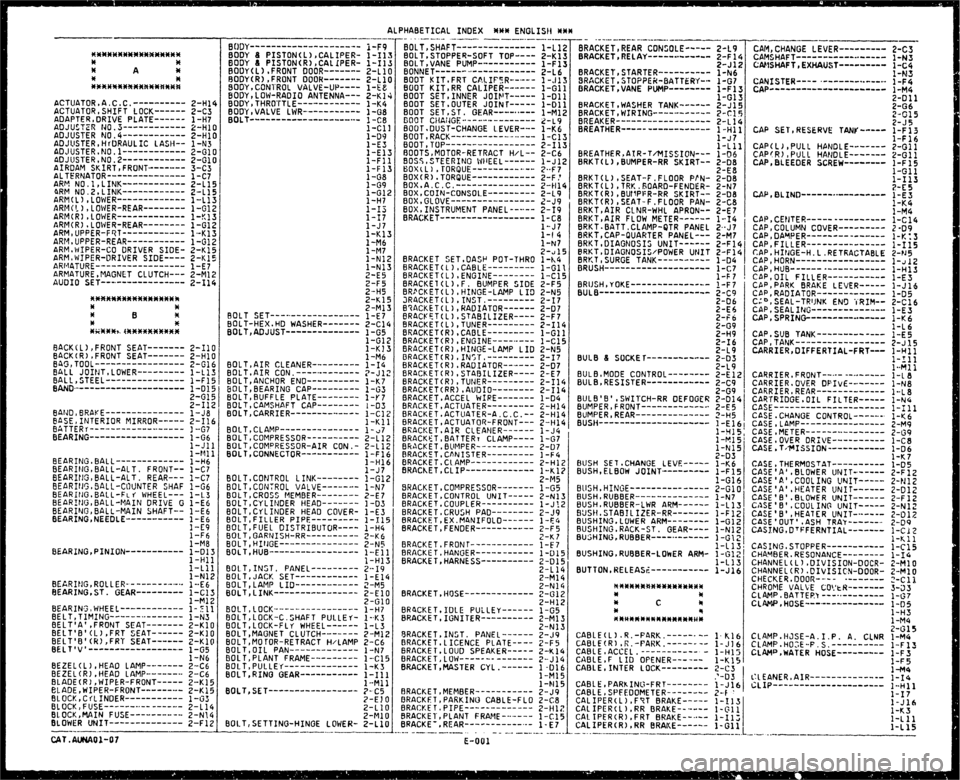 MAZDA MX-5 1990  Workshop Manual 