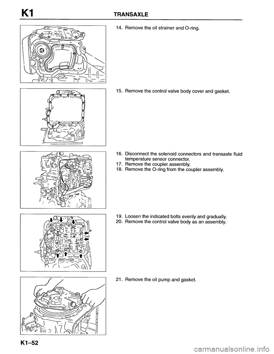 MAZDA MX-6 1996  Workshop Manual 