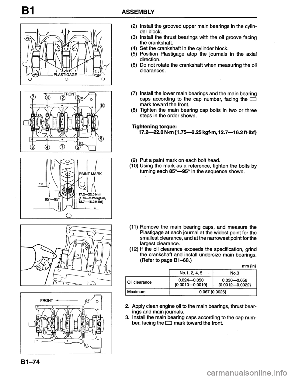 MAZDA MX-6 1996  Workshop Manual 
