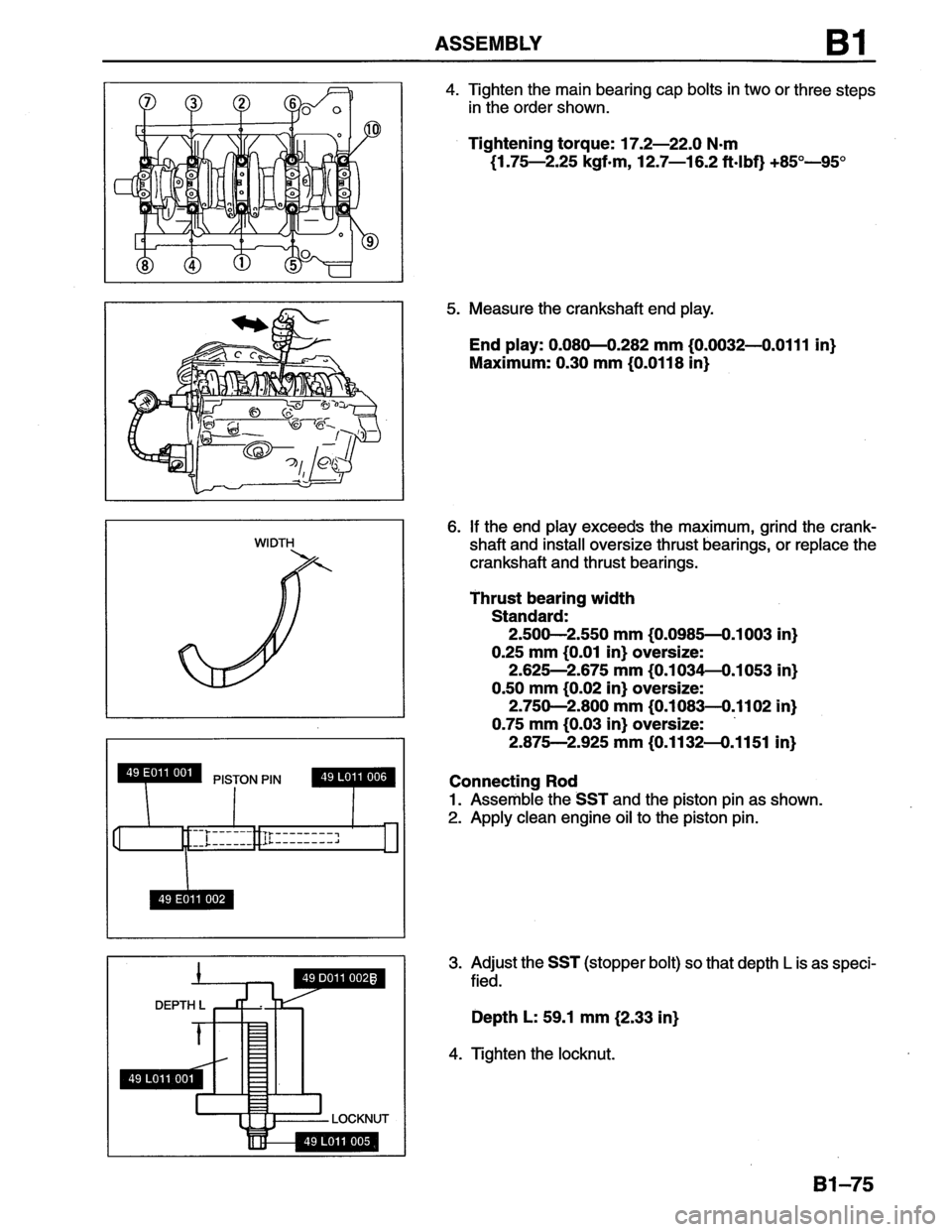MAZDA MX-6 1996  Workshop Manual 
