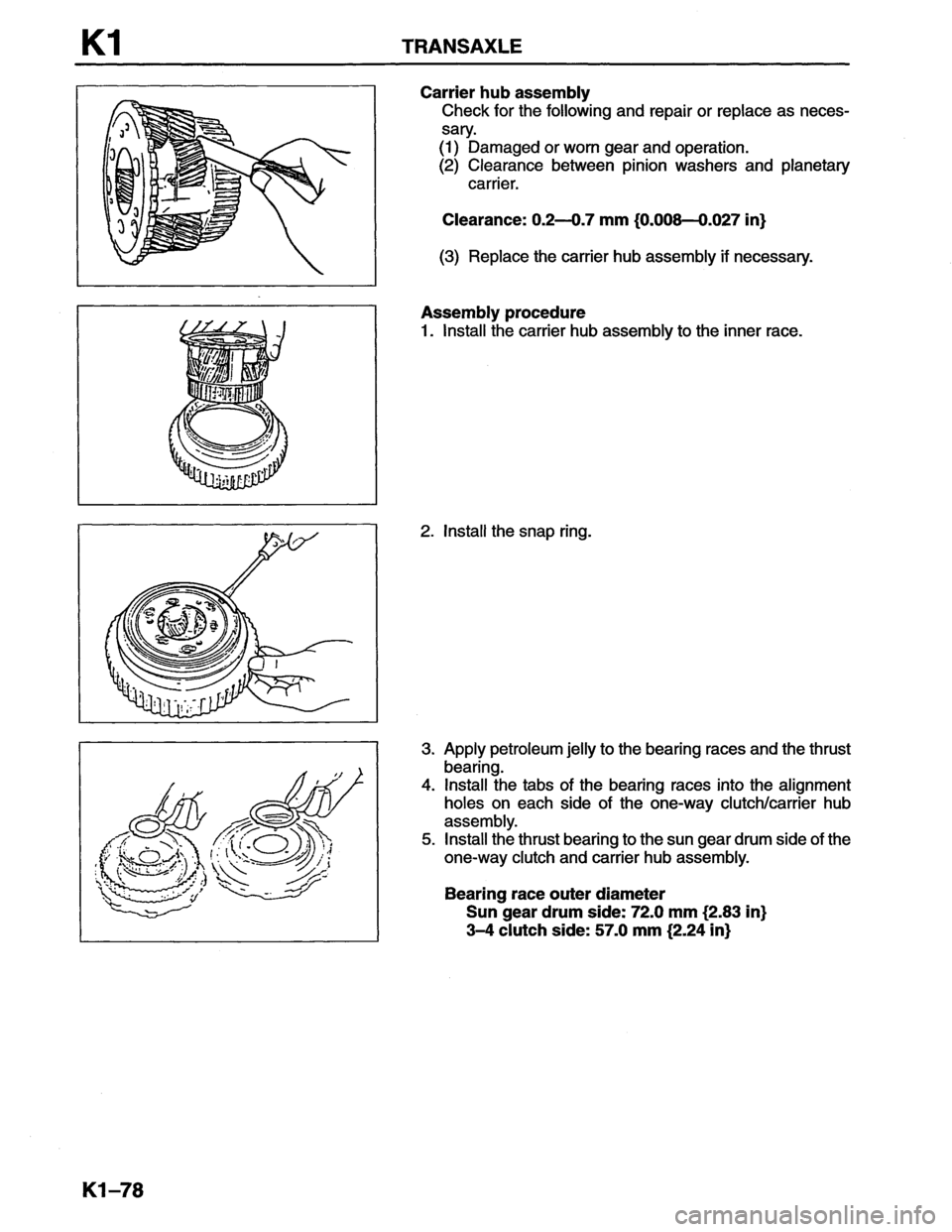 MAZDA MX-6 1996  Workshop Manual 