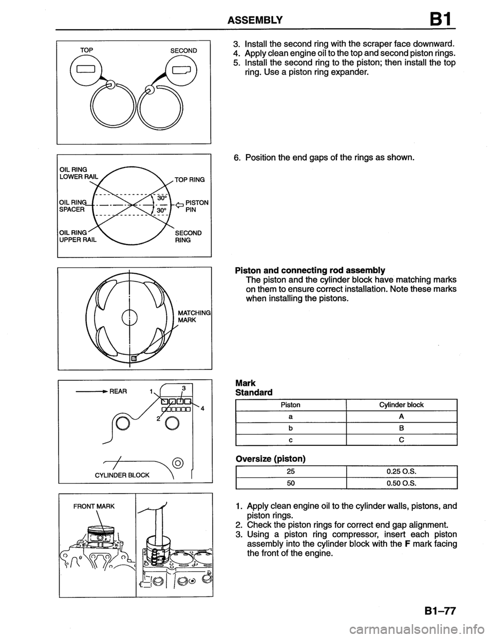 MAZDA MX-6 1996  Workshop Manual 
