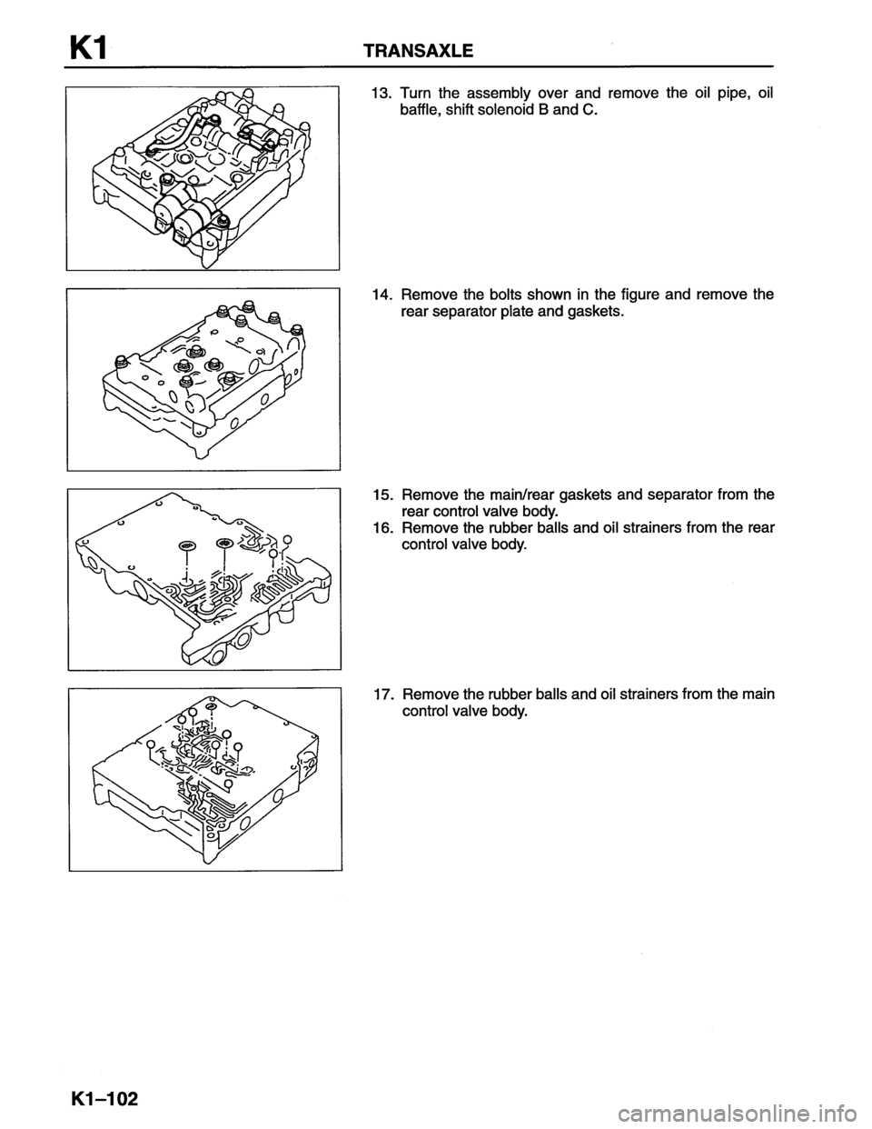MAZDA MX-6 1996  Workshop Manual 