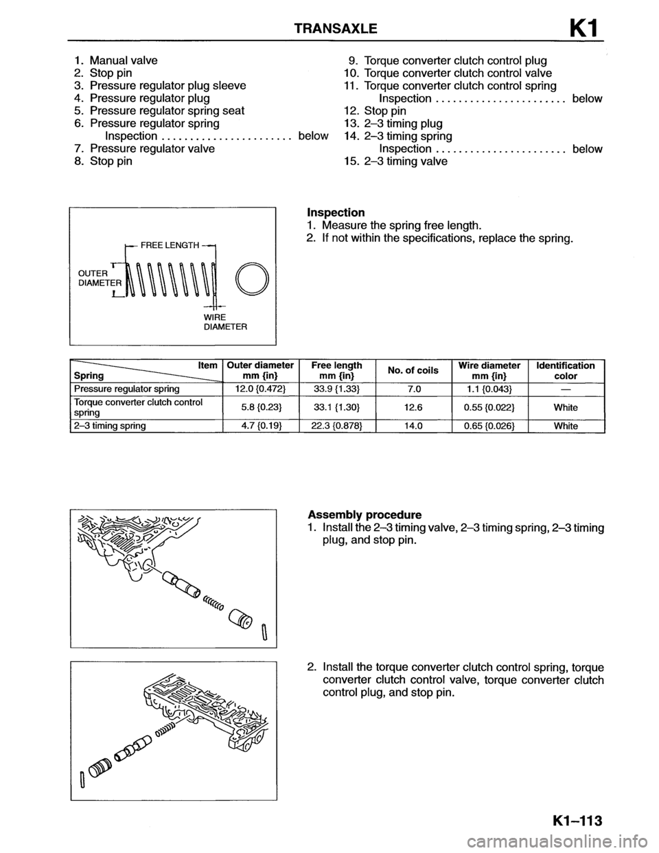 MAZDA MX-6 1996  Workshop Manual 
