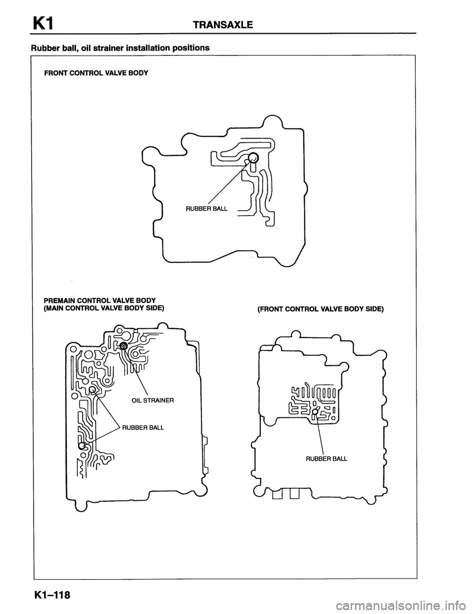 MAZDA MX-6 1996  Workshop Manual 