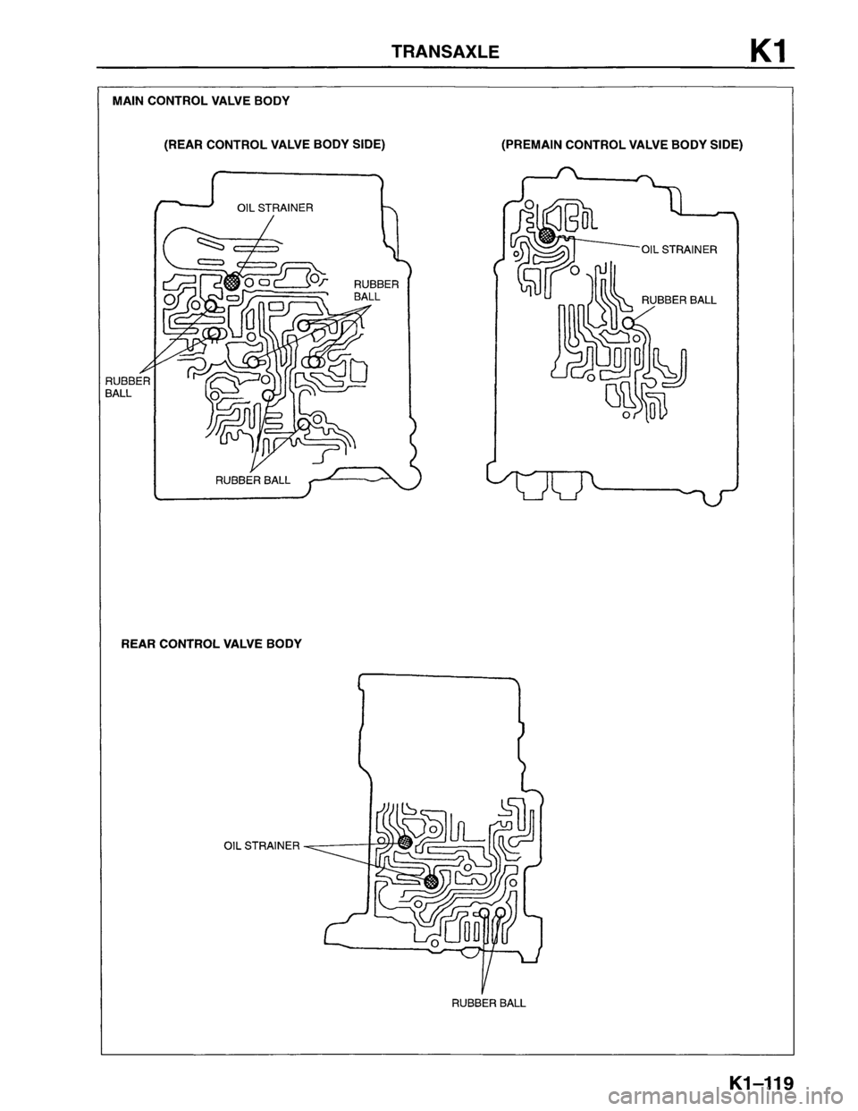 MAZDA MX-6 1996  Workshop Manual 