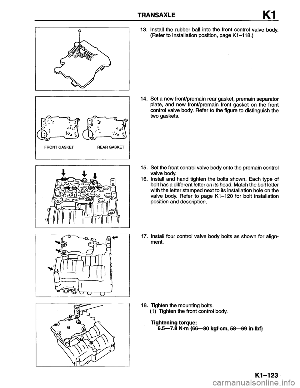 MAZDA MX-6 1996  Workshop Manual 