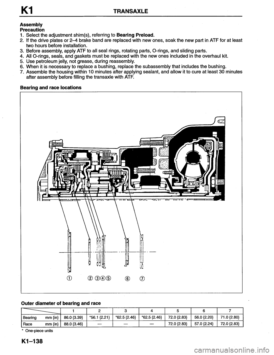 MAZDA MX-6 1996  Workshop Manual 