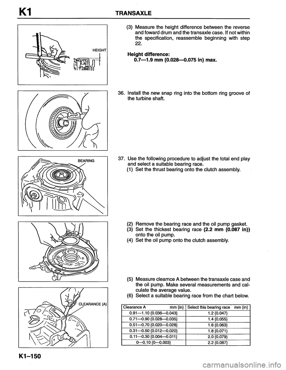 MAZDA MX-6 1996  Workshop Manual 