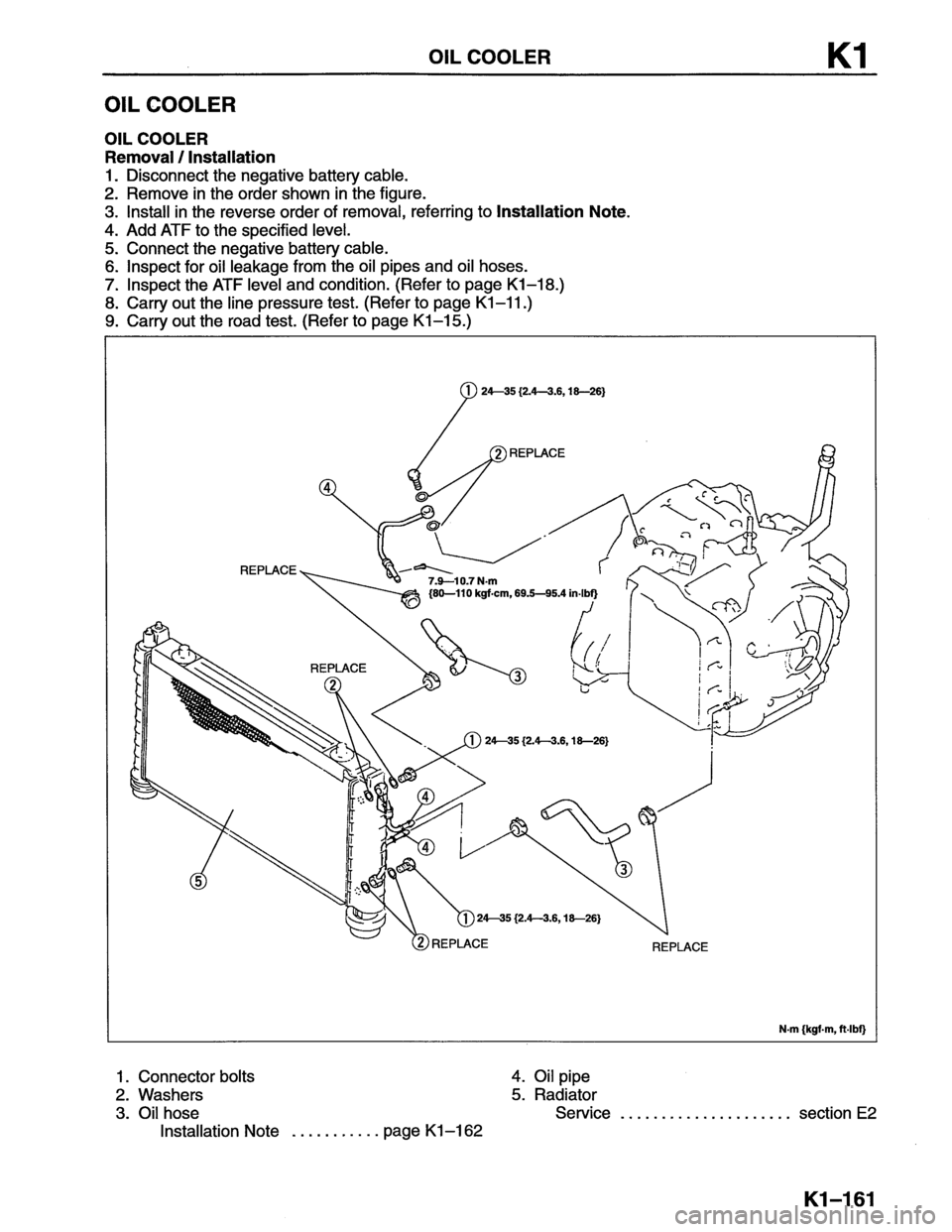 MAZDA MX-6 1996  Workshop Manual 