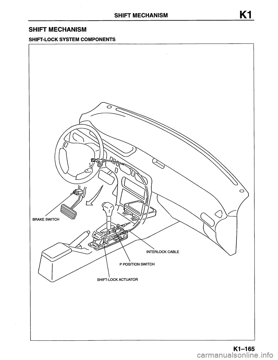 MAZDA MX-6 1996  Workshop Manual 