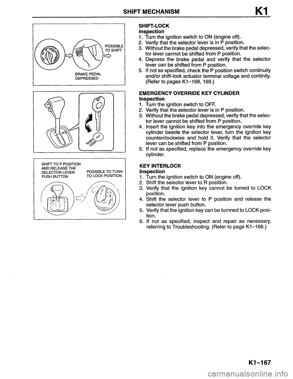 MAZDA MX-6 1996  Workshop Manual 