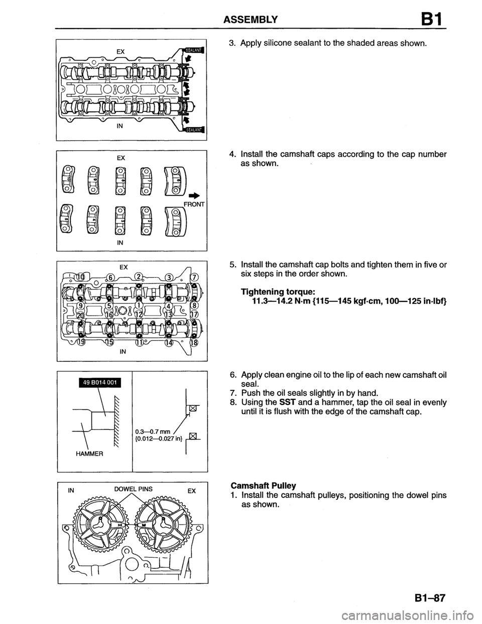 MAZDA MX-6 1996  Workshop Manual 