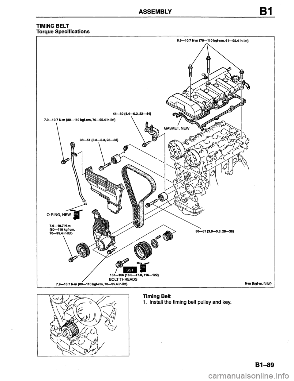 MAZDA MX-6 1996  Workshop Manual 