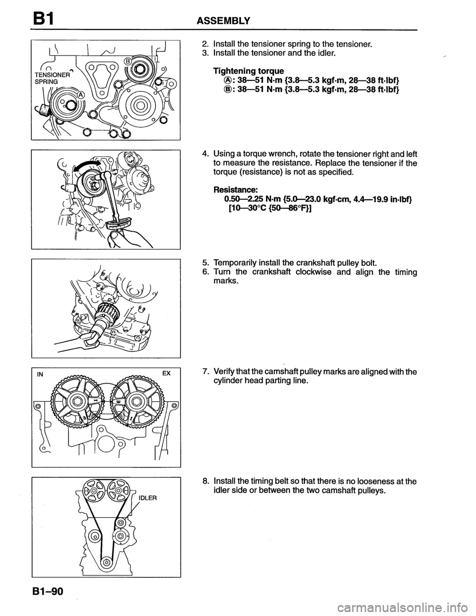 MAZDA MX-6 1996  Workshop Manual 