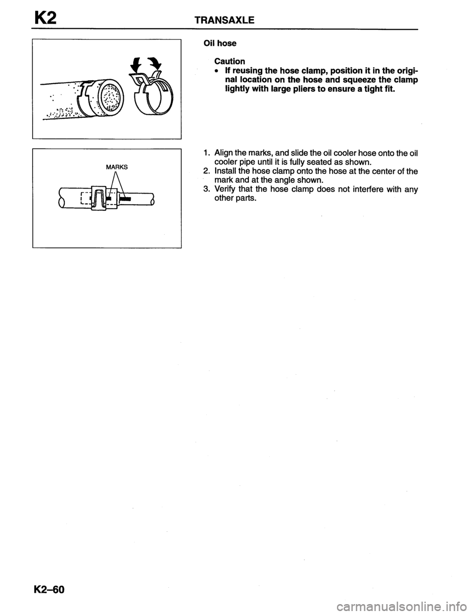 MAZDA MX-6 1996  Workshop Manual 