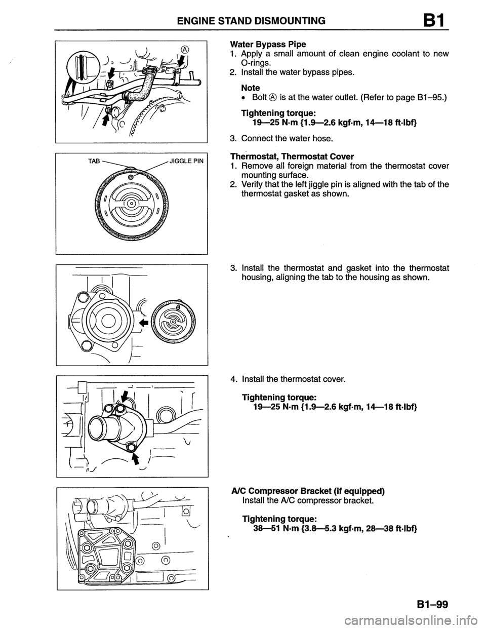 MAZDA MX-6 1996  Workshop Manual 