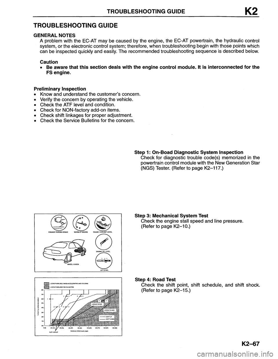 MAZDA MX-6 1996  Workshop Manual 