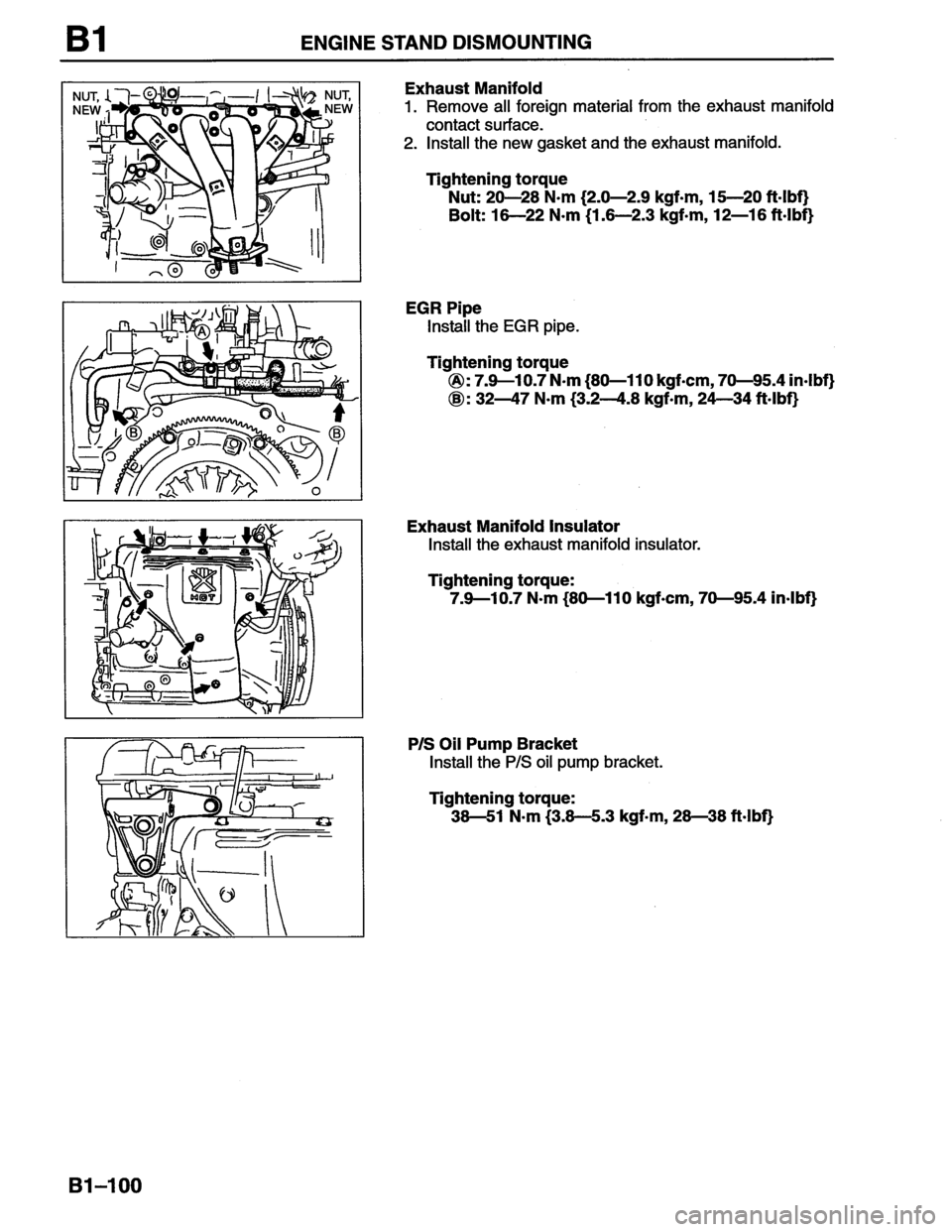 MAZDA MX-6 1996  Workshop Manual 