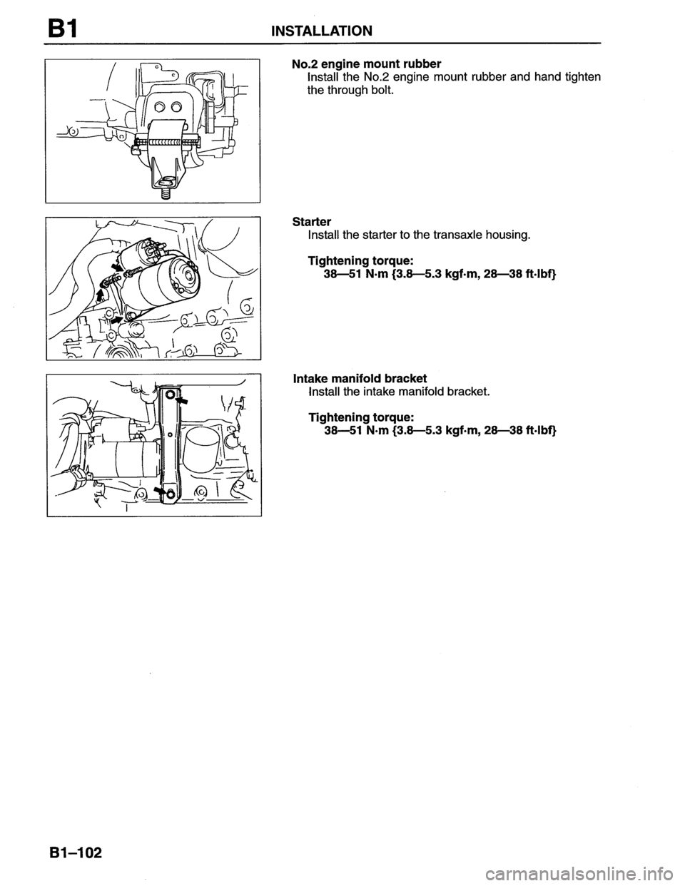 MAZDA MX-6 1996  Workshop Manual 