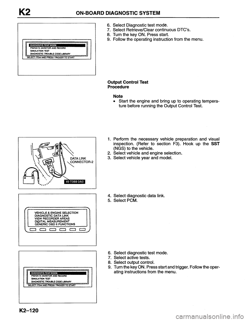 MAZDA MX-6 1996  Workshop Manual 