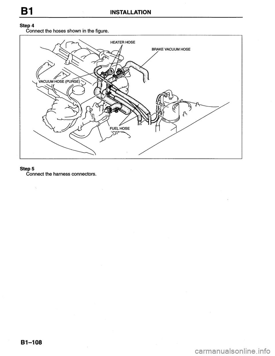 MAZDA MX-6 1996  Workshop Manual 