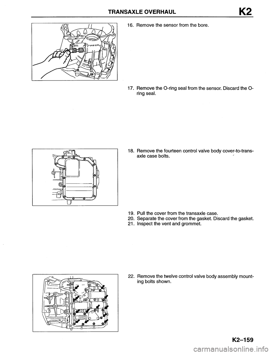 MAZDA MX-6 1996  Workshop Manual 