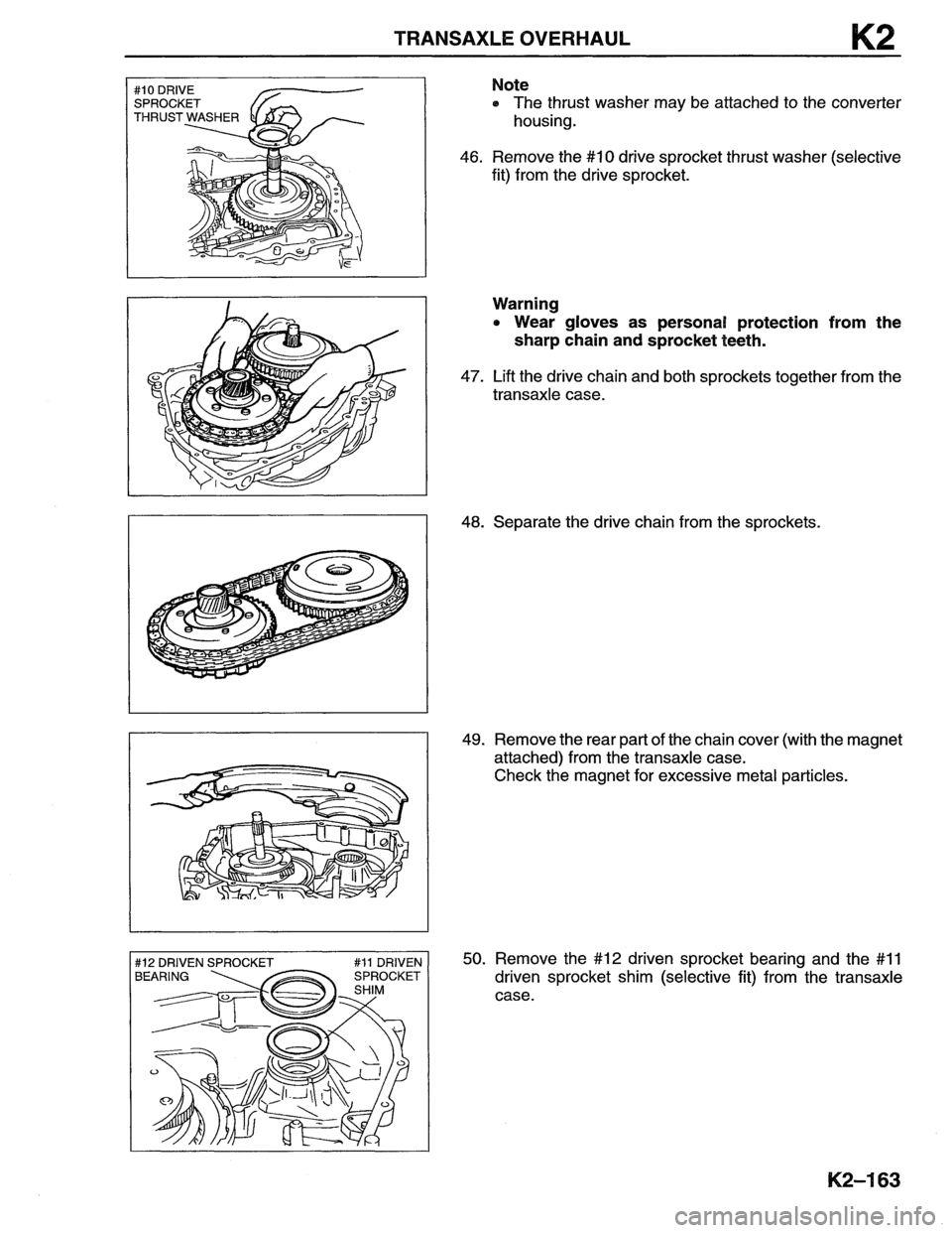 MAZDA MX-6 1996  Workshop Manual 