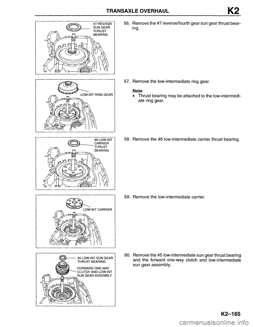 MAZDA MX-6 1996  Workshop Manual 