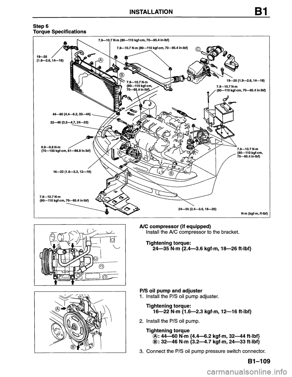MAZDA MX-6 1996  Workshop Manual 