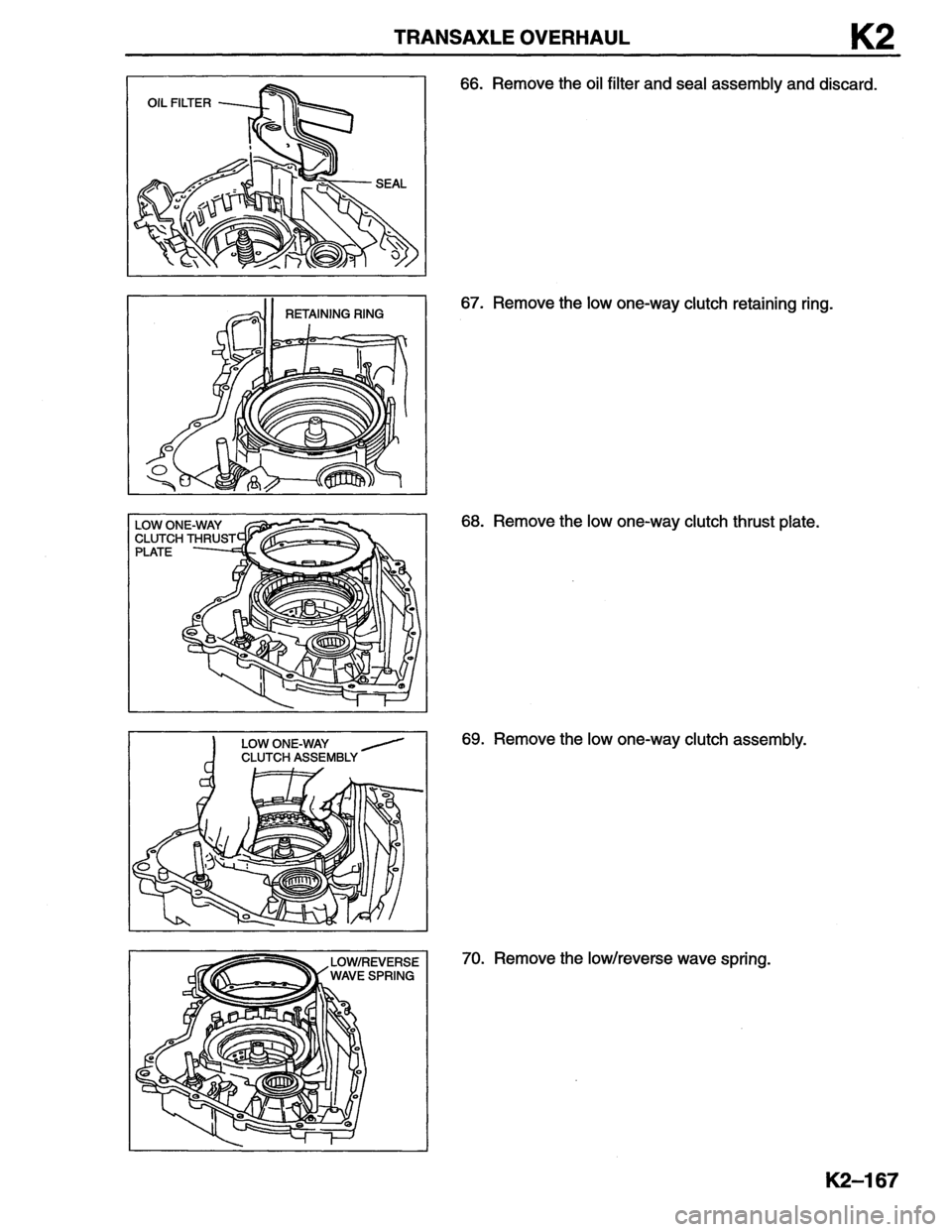MAZDA MX-6 1996  Workshop Manual 