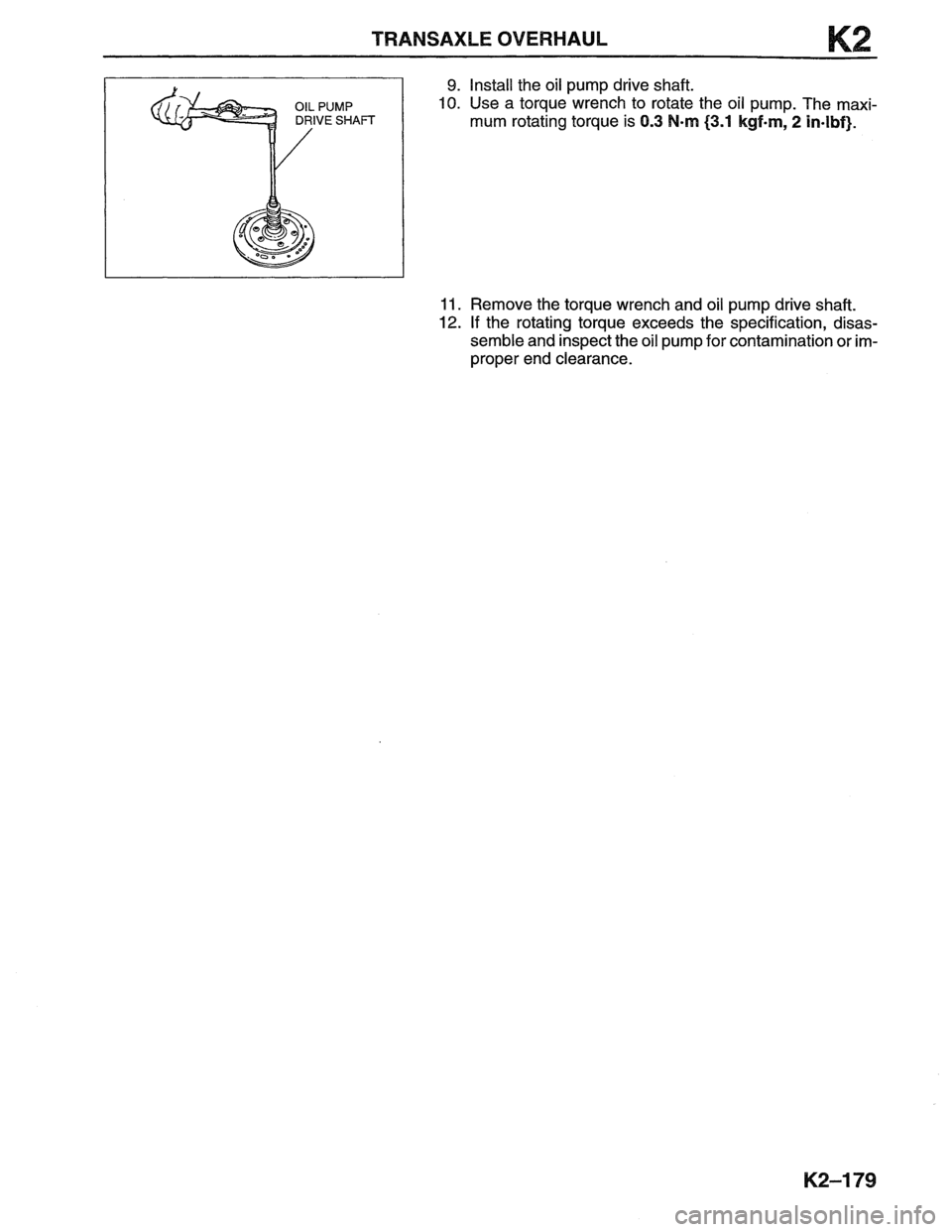 MAZDA MX-6 1996  Workshop Manual 