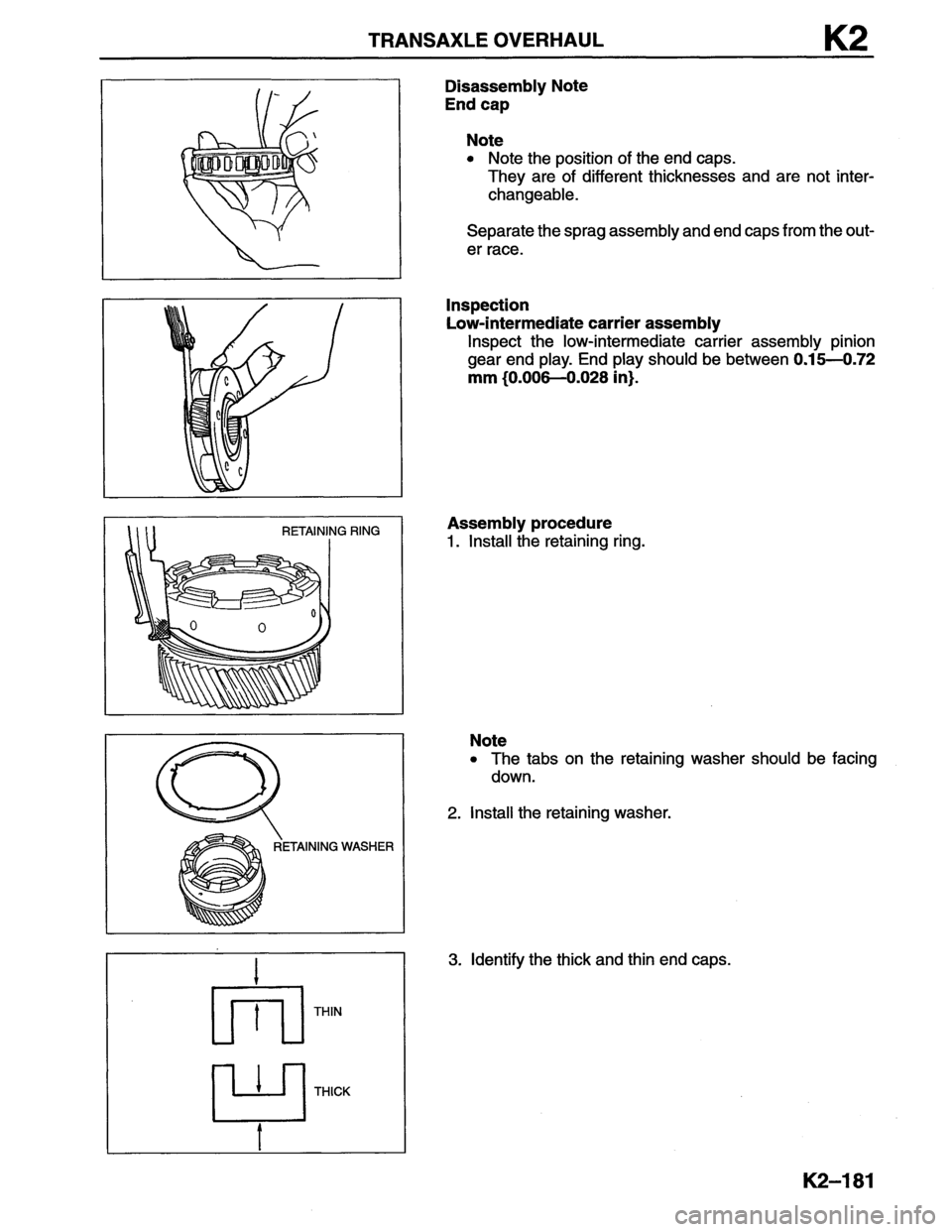 MAZDA MX-6 1996  Workshop Manual 