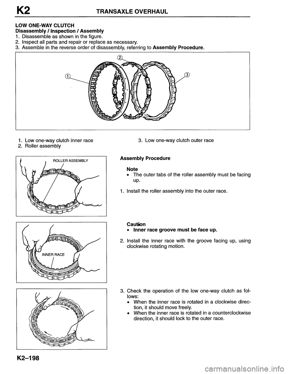 MAZDA MX-6 1996  Workshop Manual 