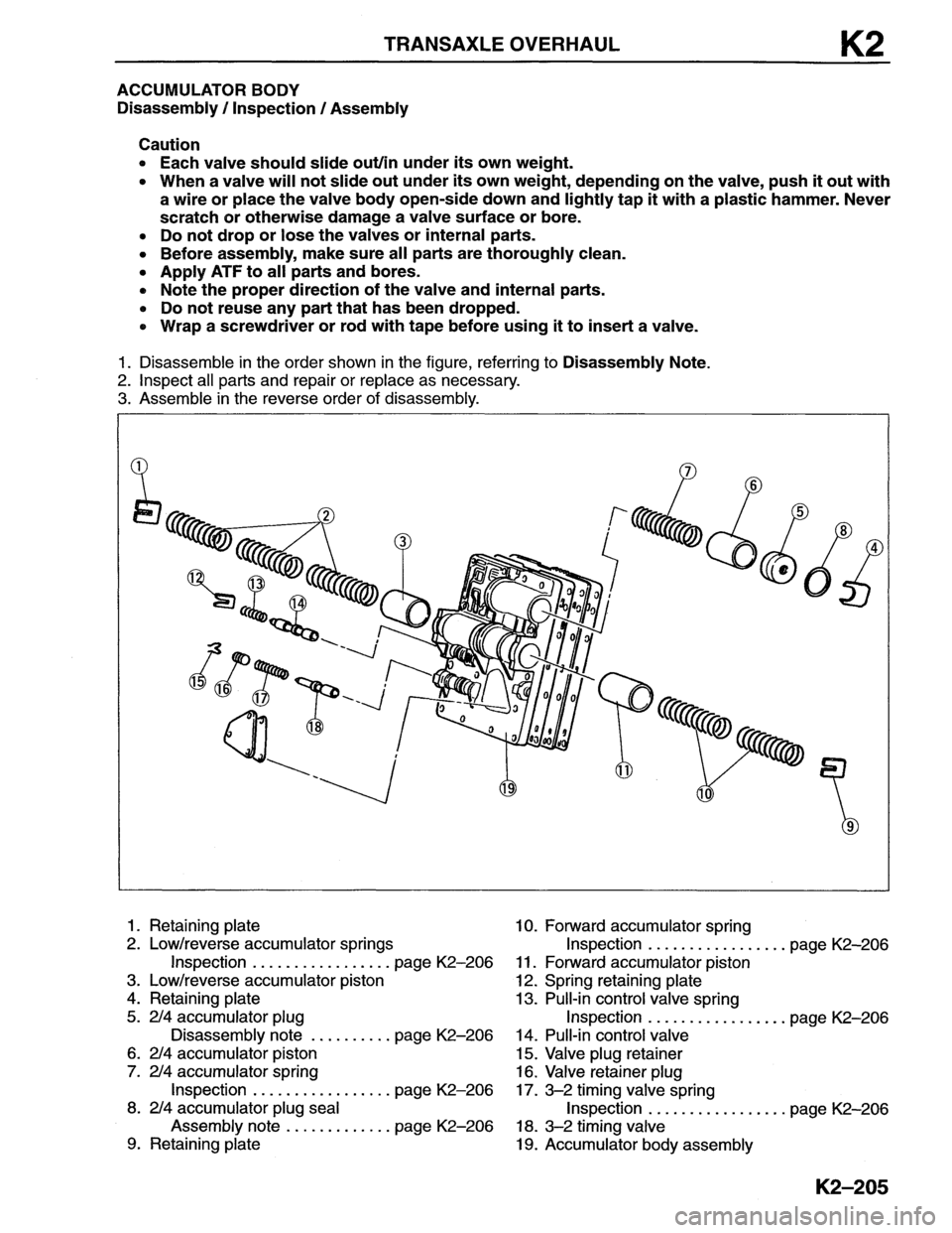 MAZDA MX-6 1996  Workshop Manual 