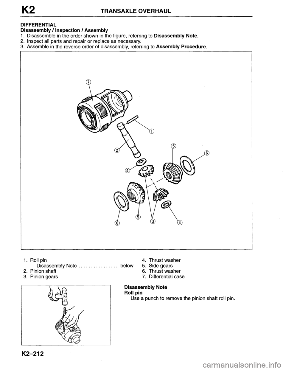 MAZDA MX-6 1996  Workshop Manual 