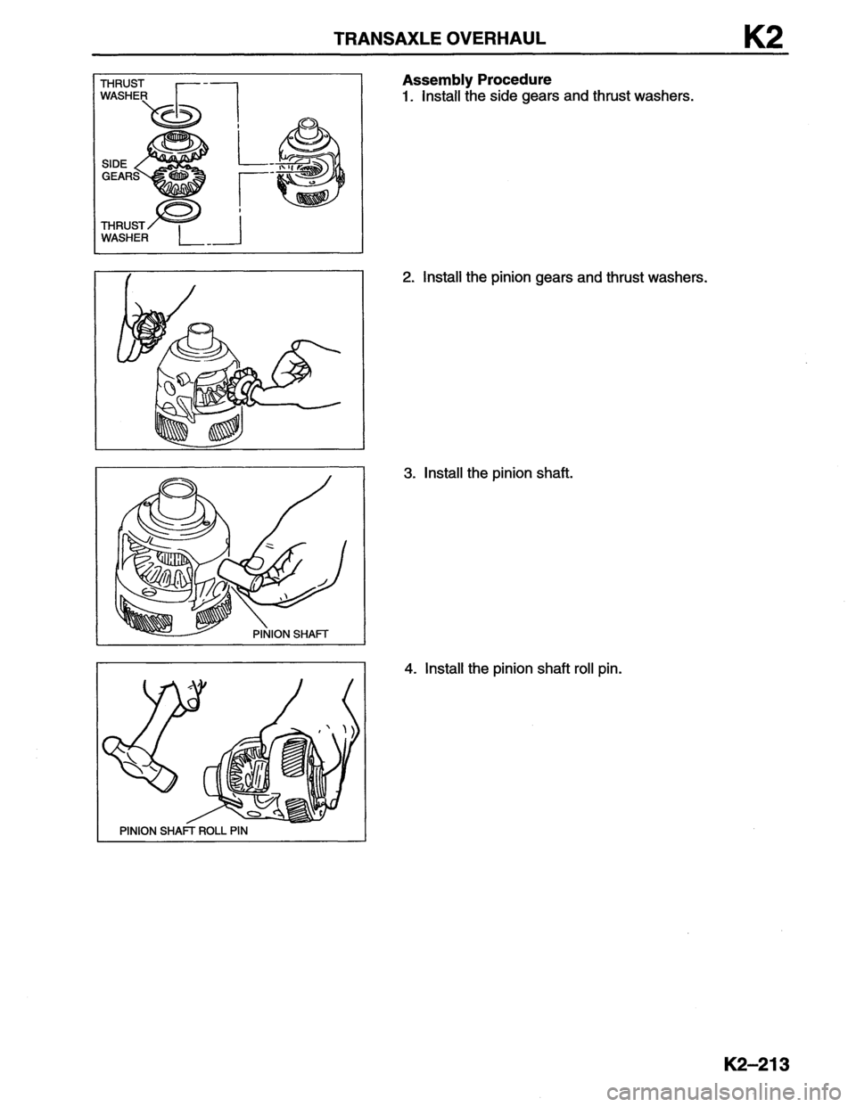 MAZDA MX-6 1996  Workshop Manual 