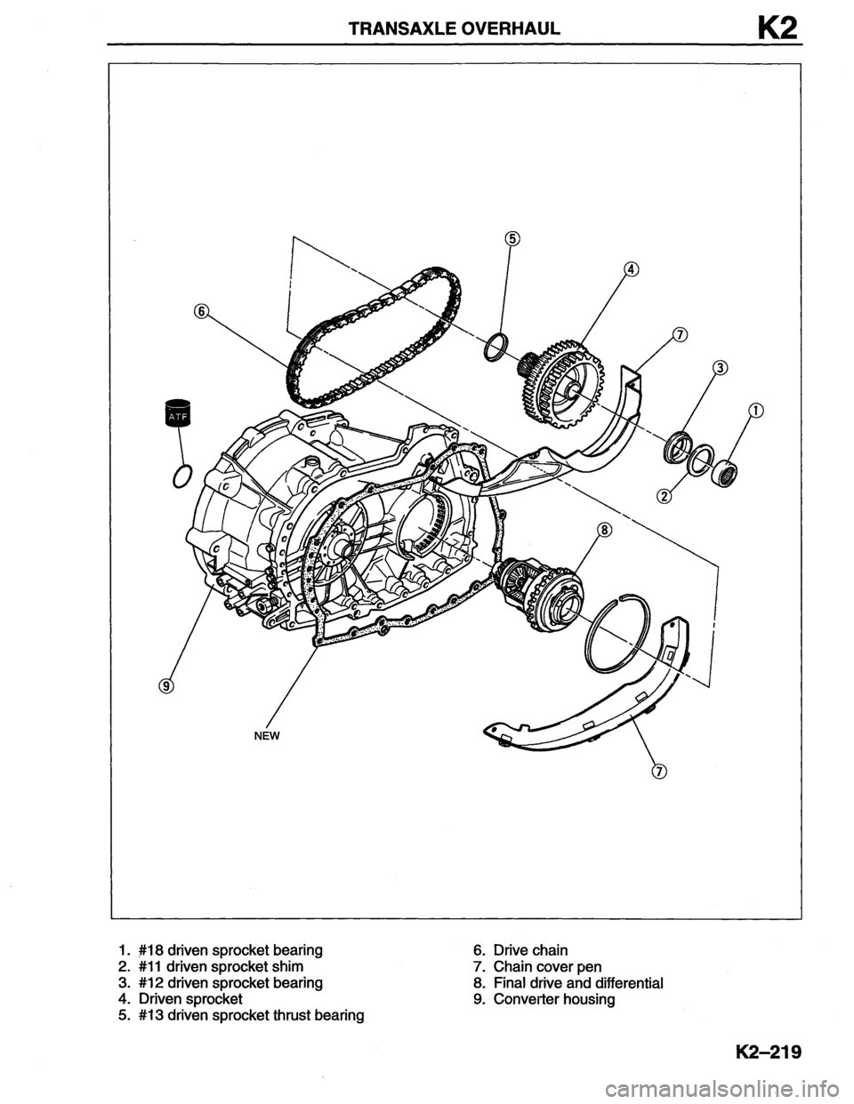 MAZDA MX-6 1996  Workshop Manual 