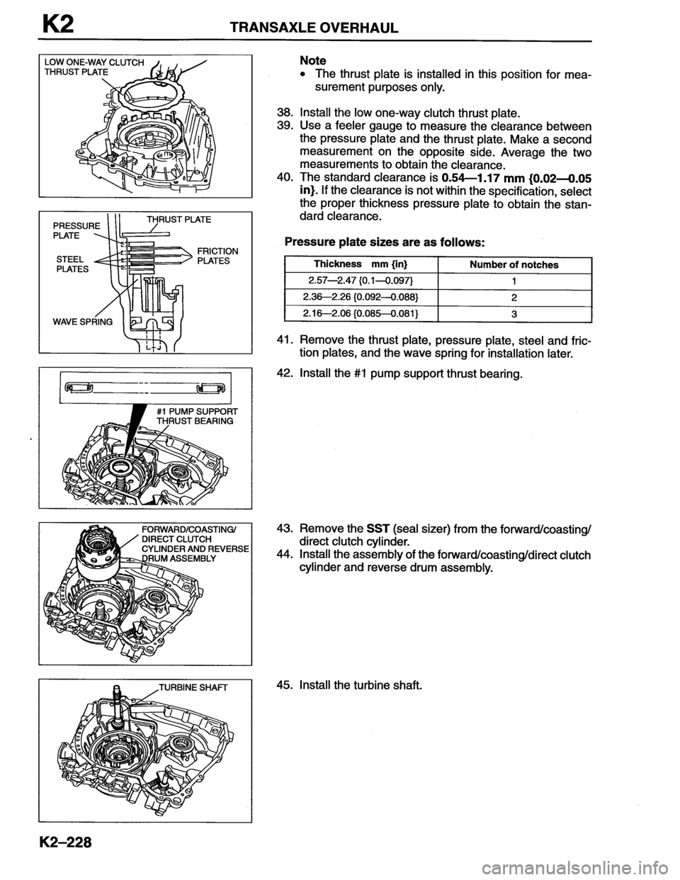 MAZDA MX-6 1996  Workshop Manual 