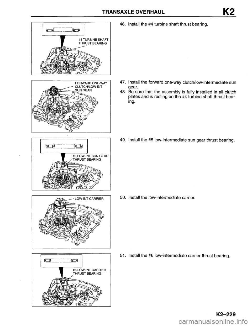 MAZDA MX-6 1996  Workshop Manual 