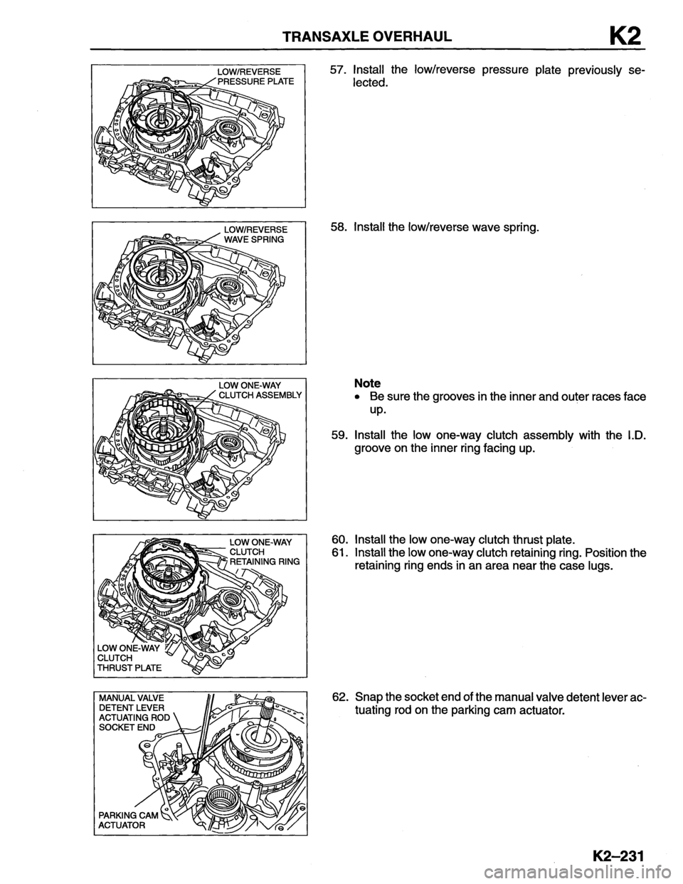 MAZDA MX-6 1996  Workshop Manual 