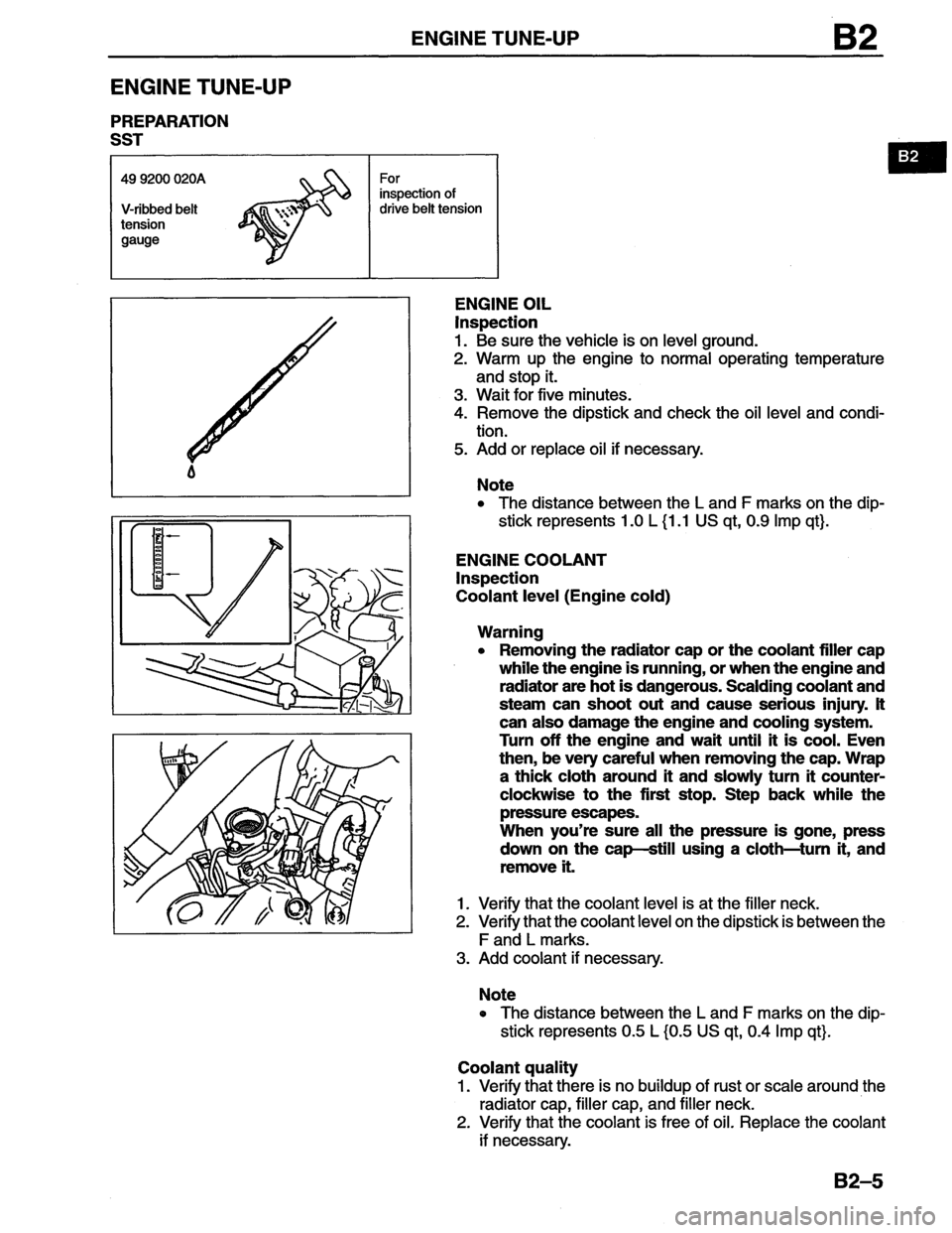 MAZDA MX-6 1996  Workshop Manual 