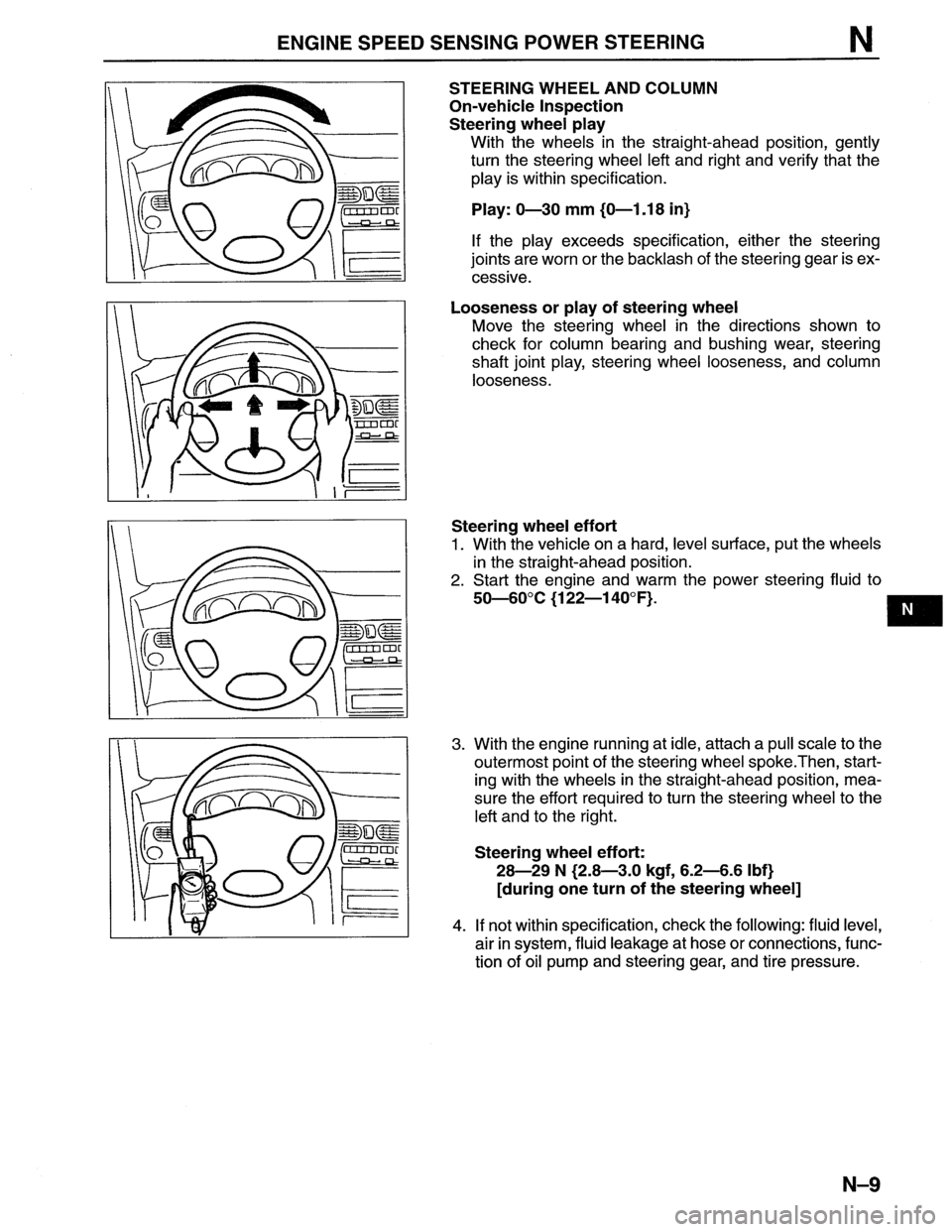 MAZDA MX-6 1996  Workshop Manual 