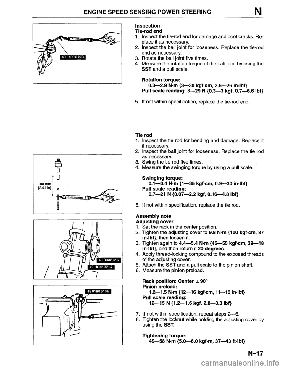 MAZDA MX-6 1996  Workshop Manual 