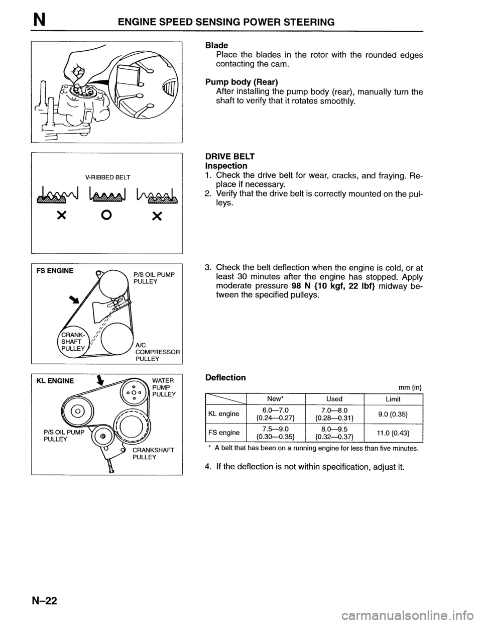 MAZDA MX-6 1996  Workshop Manual 