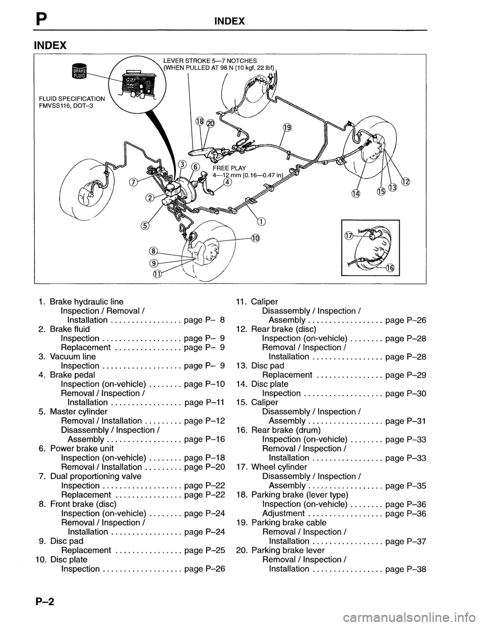 MAZDA MX-6 1996  Workshop Manual 
