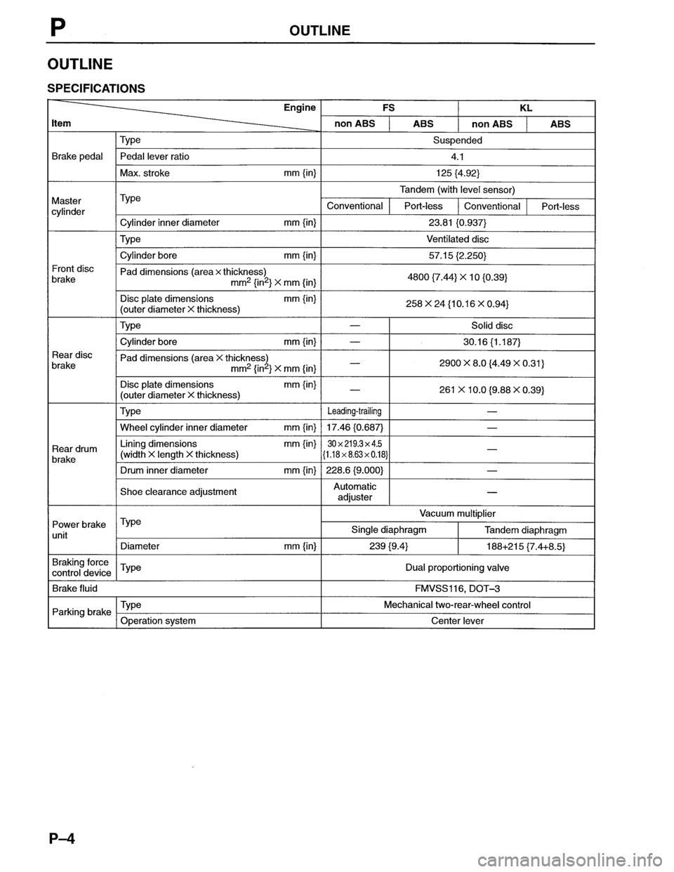 MAZDA MX-6 1996  Workshop Manual 