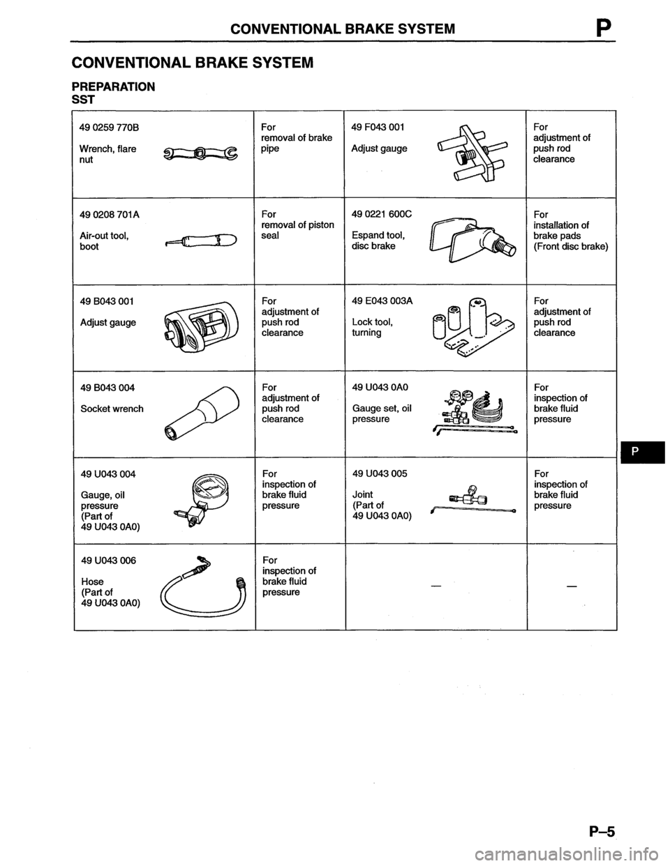 MAZDA MX-6 1996  Workshop Manual 