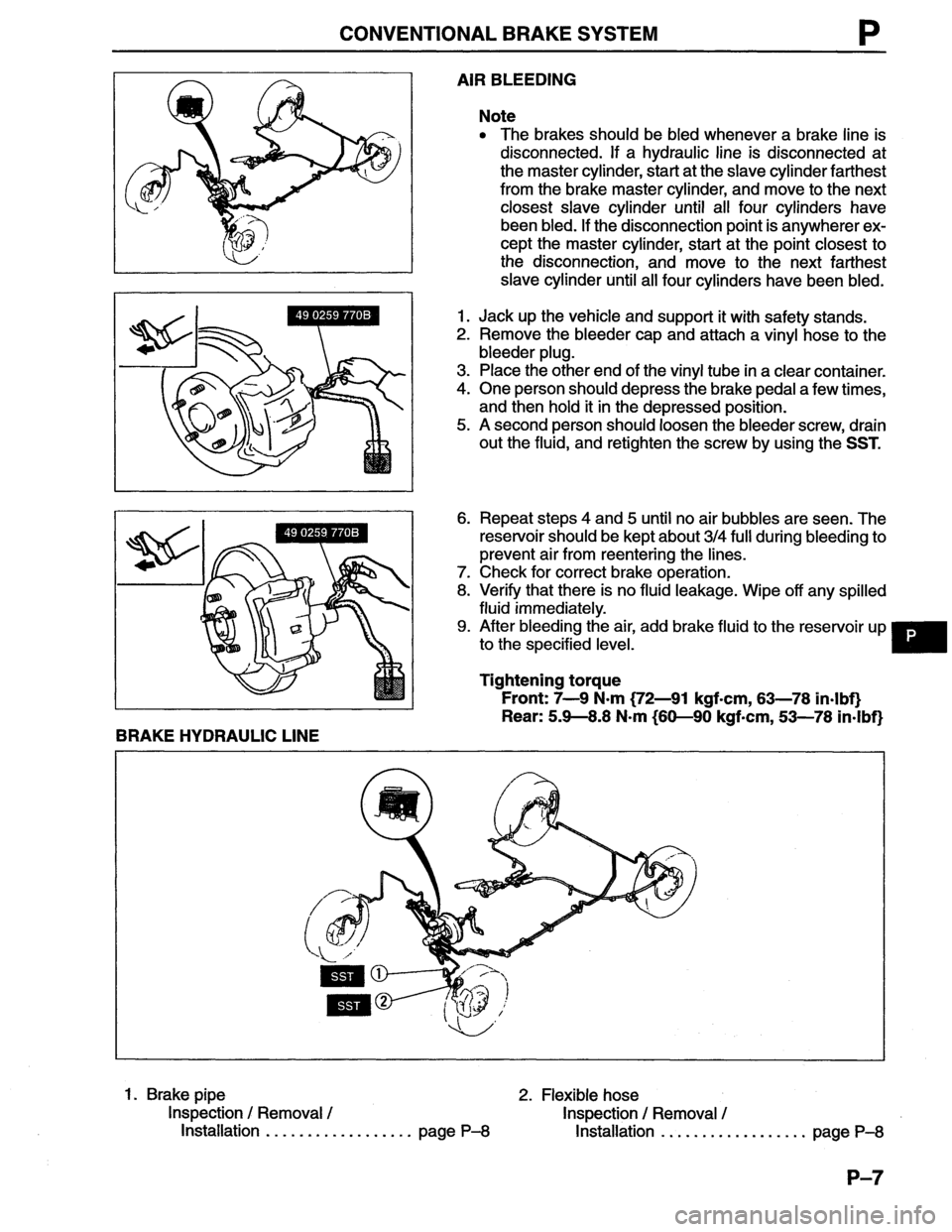 MAZDA MX-6 1996  Workshop Manual 